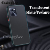 สำหรับ Realme C35เคสกันกระแทกขัดผิวด้านใสขอบนุ่มกรอบซิลิโคนแข็งใสฝาหลังเคสโทรศัพท์ Hp Realme C35เคสโทรศัพท์