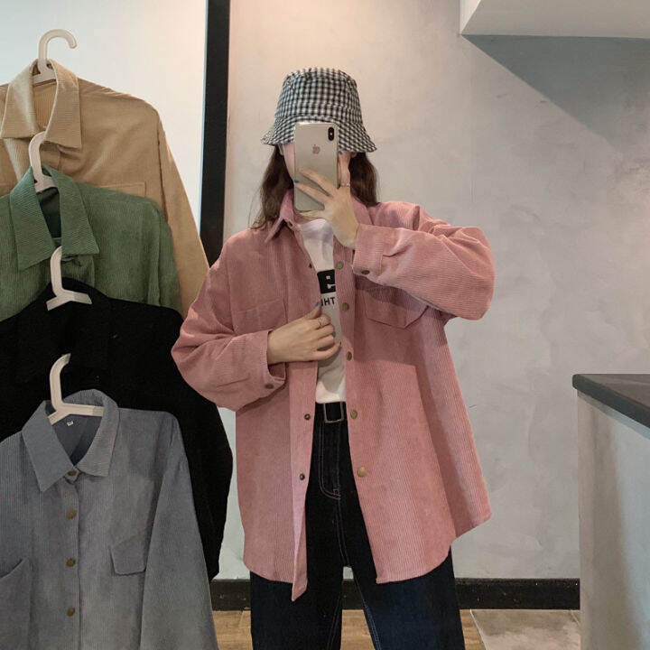 corduroy jacket long