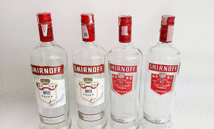 ขวดเหล้าเปล่า Smirnoff Vodka 1 Lite | Lazada.co.th