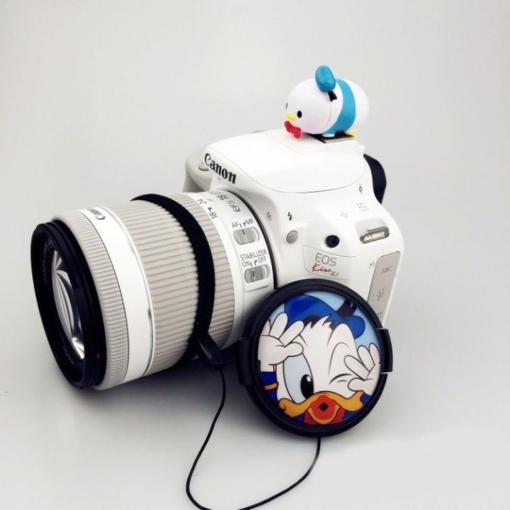 ฝาปิดเลนส์การ์ตูน-slr-canon-nikon-fuji-sony-micro-กล้องไมโครที่สร้างสรรค์น่ารักของขวัญกำหนดเองฝาครอบป้องกัน