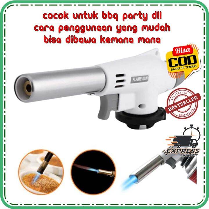 Kepala Gas Portable Flame Gas Najah Gun Las Butane Blow Torch Api Jet Portable Gas Torch Api