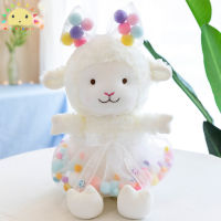 SS【ready stock】Cute Sweet Curly Plush Sheep  Doll Plush Toys Plush Pendant Present Toys For Boys Girls