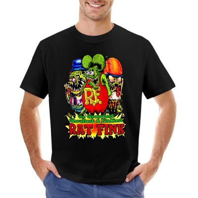 RAT FINK T-Shirt new edition t shirt เสื้อยืดผู้ชาย