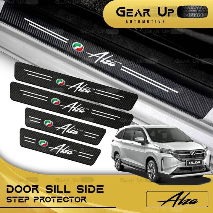 [𝗗𝗢𝗢𝗥 𝗦𝗜𝗟𝗟] PERODUA NEW ALZA BARU 2022 2023 Side Step Protector