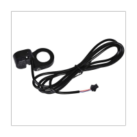 Electric Bicycle Horn Switch Button Scooter Horn Signal Switch Replacement Parts Accessories Button Cable Length: About 150cm