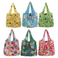 Pouch Eco-Friendly Heavy Duty Washable Shopper Bag Foldable Large Shopping Storage Bags for Groceries Recyclable Grocery Tote