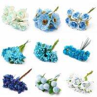 hot【cw】 6/10/12/50/60/70/90/144Pcs Stamen Berries Bundle Wedding Wreaths Decoration