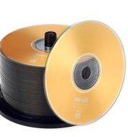 Wholesale Authentic 10 discs 700 MB Gold Blank Printed CD-R Disc