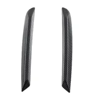 Car Fog Light Cover Fog Light Trim Sticker Accessories ABS Carbon Fiber for MG 4 MG4 EV Mulan 2023 2024