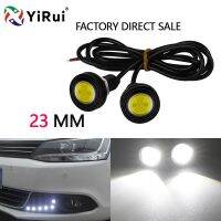 New LED 2Pcs Car Light Daytime Running Lights DRL For Motorcycle Auto Parking singal Lapms 23mm Bulbs  LEDs  HIDs