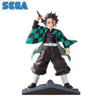 ของแท้ Banpresto Demon Slayer 22ซม. Kamado Tanjirou อะนิเมะ Action Figures ของเล่นสำหรับ Boy Dropshipping888