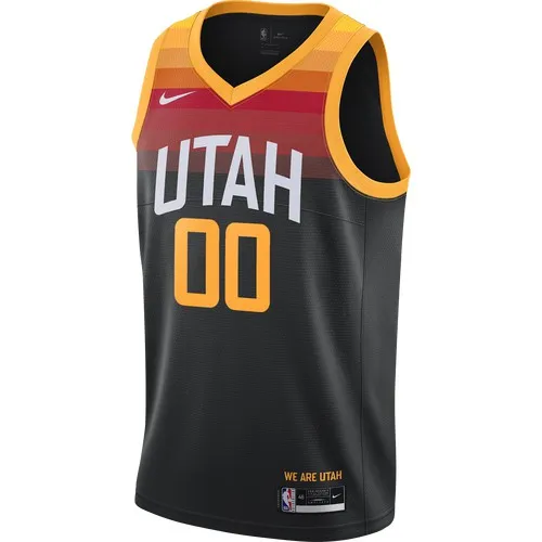 Utah Jazz Swingman Orange Jordan Clarkson Jersey - City Edition