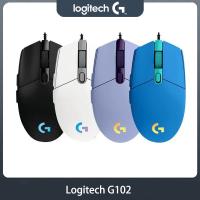 Logitech G102 Mouse Lightsync 2nd Generation Gaming Mouse 6 Buttons 8000 Dpi Wired Gaming Mouse Rgb Backlit Gaming Pc Edition Basic Mice