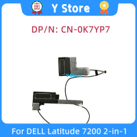 Y Store ใหม่สำหรับ Latitude 7200 2-In-1แล็ปท็อปลำโพงในตัว0K7YP7 K7YP7 CN-0K7YP7 PK23000Y600 Fast Ship