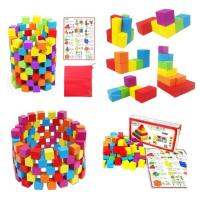 ?Kids learning?  ของเล่นไม้เสริมพัฒนาการ บล็อคไม้ลูกบาสก์ 100 ชิ้น(2.5 cm)มีกล่องค่ะ