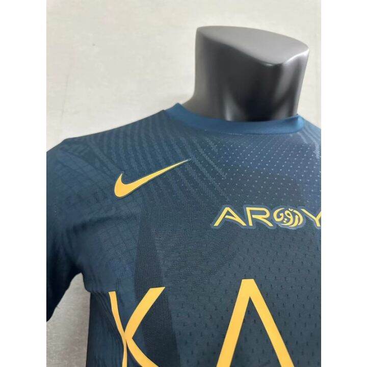 เสื้อกีฬาแขนสั้น-ลายทีมฟุตบอล-riyadh-victory-away-jersey-s-xxl-23-24-ชุดเยือน-สําหรับผู้ชาย