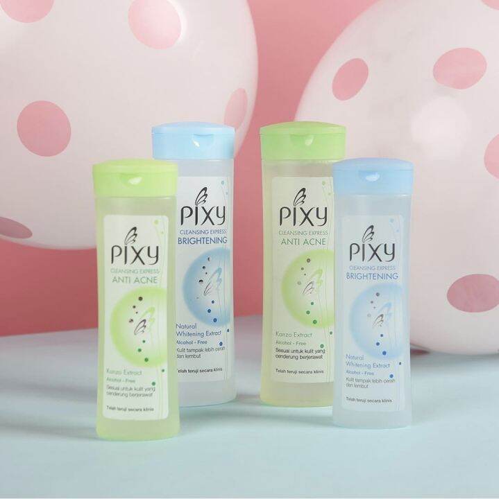 PIXY Cleansing Express Anti Acne Brightening 100ml/150ml Lazada
