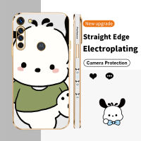 Pochacco เคสสำหรับโมโตโรล่าโทรศัพท์ชุบ Moto G8 G8 Play G9 G9เพาเวอร์ Plus G สไตลัส G40ฟิวชั่น G60ด้านข้างฝาหลัง TPU