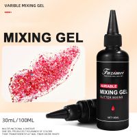 【hot】 Mixing Gel 30 ml UV for Spreading Effect Glitter Leveling Glue Gradient Toning Ge