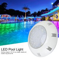 ไฟสระว่ายน้ำ LED IP68 ติดผนัง 9W 6500K แสงสีขาวที่อยู่อาศัยขนาดกะทัดรัดไฟสระว่ายน้ำใต้น้ำสำหรับกลางแจ้ง AC12V