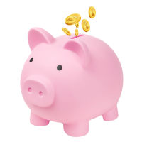 ASYMMETRY PRESCRIPTION63ON4 Kids Birthday Gift Lovely Toy Cartoon Cute Savings Coin Storage Unbreakable Plastic Pig Piggy Banks Money Box