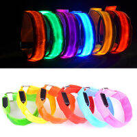 LED Armbands สร้อยข้อมือวิ่ง Light Up กำไลข้อมือเรืองแสงสำหรับตกปลากลางคืนคอนเสิร์ตปาร์ตี้ฮาโลวีน Navidad