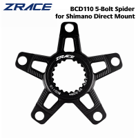 ZRACE Direct Mount BCD110 5-Bolt Spider สำหรับจักรยานเสือภูเขาของ Shimano ขาจานจักรยาน To GRAVEL Converter M6100 M7100 M8100 M9100 12ความเร็ว12S MTB