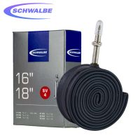 Schwalbe 16/18นิ้ว16X1จักรยานในท่อ3/8 18X1 AV4 SV4บิวทิล Ruer ยางในจักรยานกล้องสำรองจักรยาน