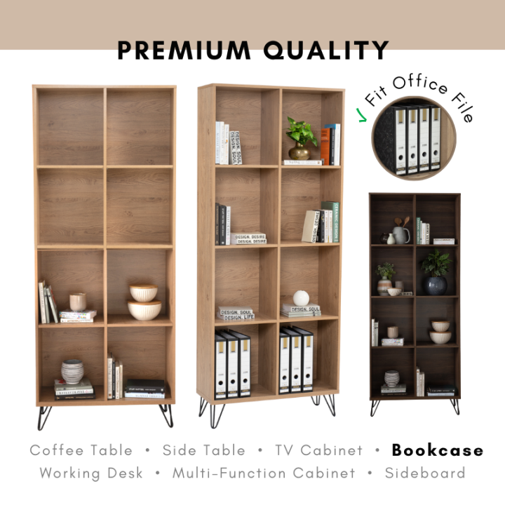 ALiST SAMOS Bookcase / Metal Rack File / Book Shelf / File