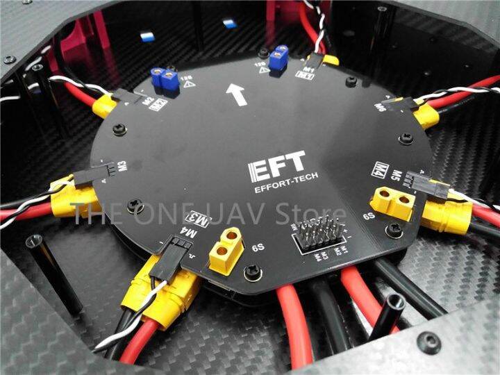 eft-large-current-power-distribution-board-pdb-board-12s-480a-for-agricultural-drone