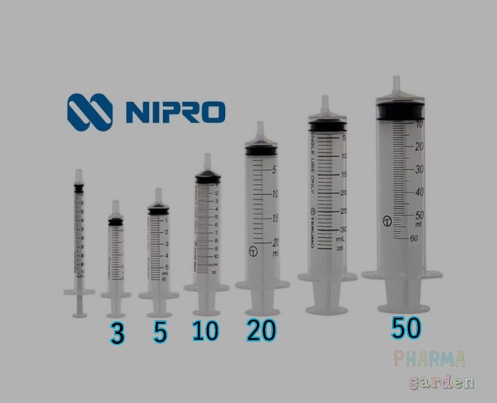 syring sterile NIPRO ไซริงค์ สเตอร์ไรด์ นิโปร ชนิดไม่มีเข็ม