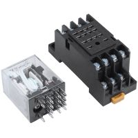 DC 24V Coil Volt 4PDT 14 Pin Terminal Electromagnetic Relay HH54P