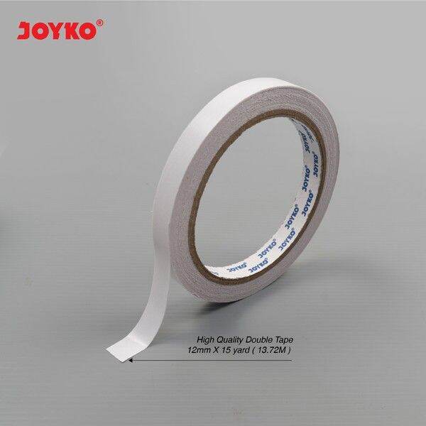 Double Tape 1/2 inch / Tape Joyko Putih Lazada Indonesia