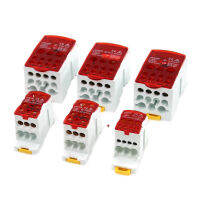 Distribution Unipolar Junction สาขาสายกล่องสายไฟเชื่อมต่อไฟฟ้า Din Rail Terminal Block UKK 80A/125A/160A /250A/400/500A-Jiieu