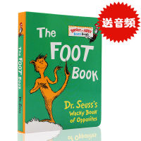 The foot book is an original picture book in English. The foot book is full of strange foot paper. The English Enlightenment Liao Caixing, Dr. seuss Dr. s wacky book of opposites