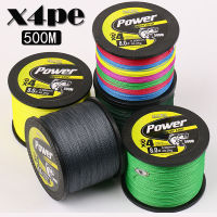 1pcs Braided Fishing Line 500 M Blue 4 Strands Anti Bite Sea Fishing Line Saltwater Floting Fishing Cast Nets Green Pe Line