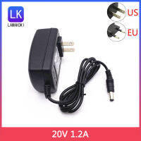 อะแดปเตอร์ไฟ1.2A 20V สาย1200ma 20V เครื่องรับสัญญาณเครื่องเล่นเครือข่าย Sweeper