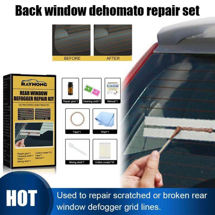 Window Car Rear Defogger Repair Kit Diy Quick Repair Scratches Broken