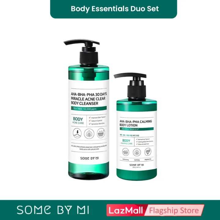 SOME BY MI Body Essentials Duo Set [Korean, Body, Wash, Acne, Hydrating