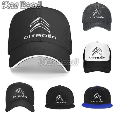 TYNH Summer New Citroen Car Logo Baseball Cap Men Women Personalized Adjustable Unisex Dad Hat Outdoor Snapback Caps Trucker Hats