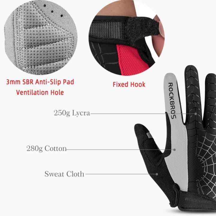 rockbros-full-finger-bicycle-gloves-breathable-shockproof-screen-touch-bike-long-gloves-spring-summer-mtb-road-cycling-gloves