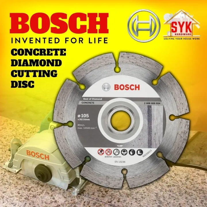 SYK BOSCH Best For Concrete Diamond Cutting Disc For Small Angle