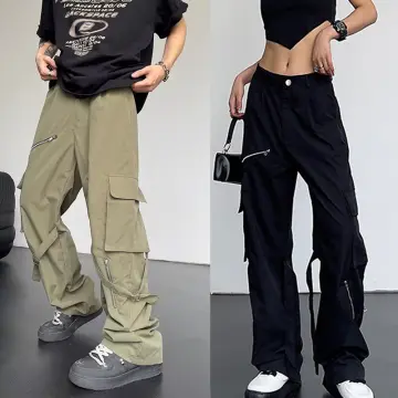 Best Deal for Cargo Pants Women Baggy Relaxed Fit Solid Color
