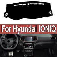 พรมแดชแมทฝาครอบแผงหน้าปัดรถยนต์สำหรับ Hyundai IONIQ 2016 2017 2018 2019คอนโซล RHD LHD ป้องกันแสงแดดรถยนต์