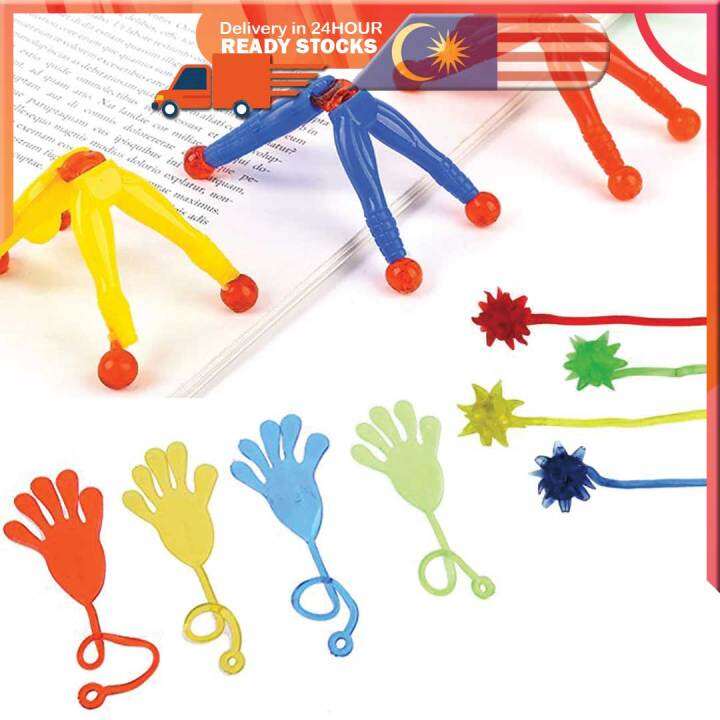 Funny Flexible Climb Men Sticky Wall Toy Kids Toys Climbing Flip ...