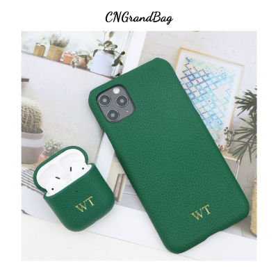 Customized Leather Case Set For Airpods 1 2 pro and for Iphone 12 13 Pro Max Protective Leather Cover for Mobile/Airpods