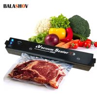 【CC】 Eletric Food Sealer Household  Machine 220V Vaccum Packer With 10 Pcs Saver Kichen