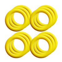 ห่วงโยน พลาสติก โยนห่วง ชุด 12 อัน (สีเหลือง) / Yellow Ring set 12 pcs.