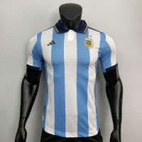 เสื้อฟุตบอล Player ทีม Argentine เนื้อผ้าโพลีเอสเตอร์ กล้ารับประกันสินค้าทุกตัว