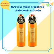 Nước súc miệng Propolinse chai 600ml màu cam - Nhật Bản